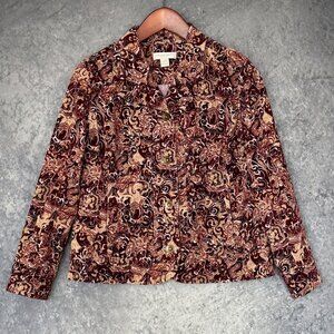 Christopher & Banks Corduroy Jacket, Petite L